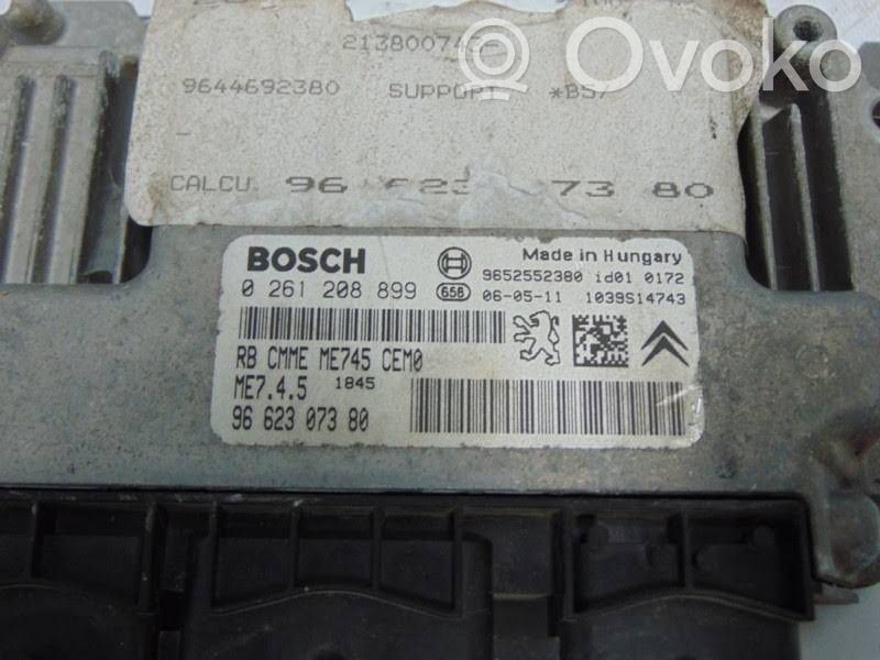 Citroen C4 I Engine control unit/module 