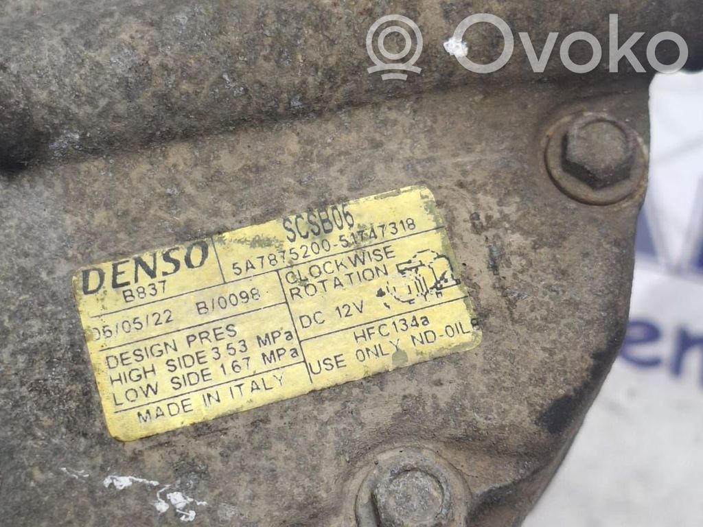Fiat Panda II Air conditioning (A/C) compressor (pump) 