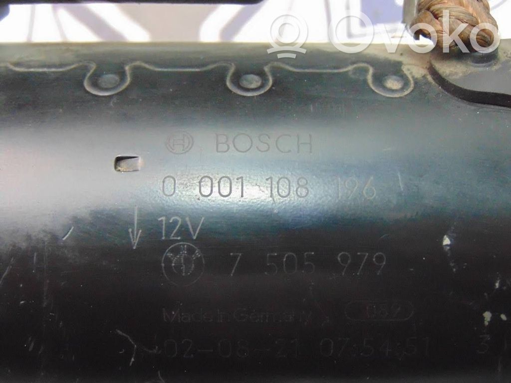 BMW 3 E46 Starter motor 