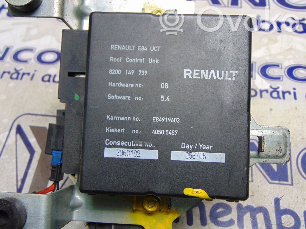 Renault Megane II Installation de toit ouvrant électrique 