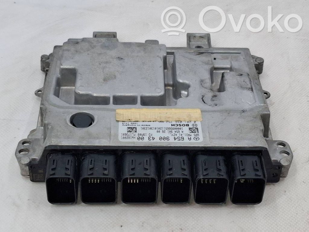 Engine control unit/module   A6549004300,A6549012600,0281034752