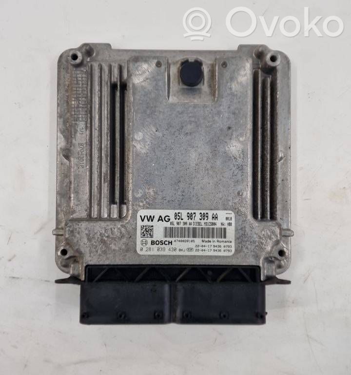 Engine control unit/module   05L907309AA