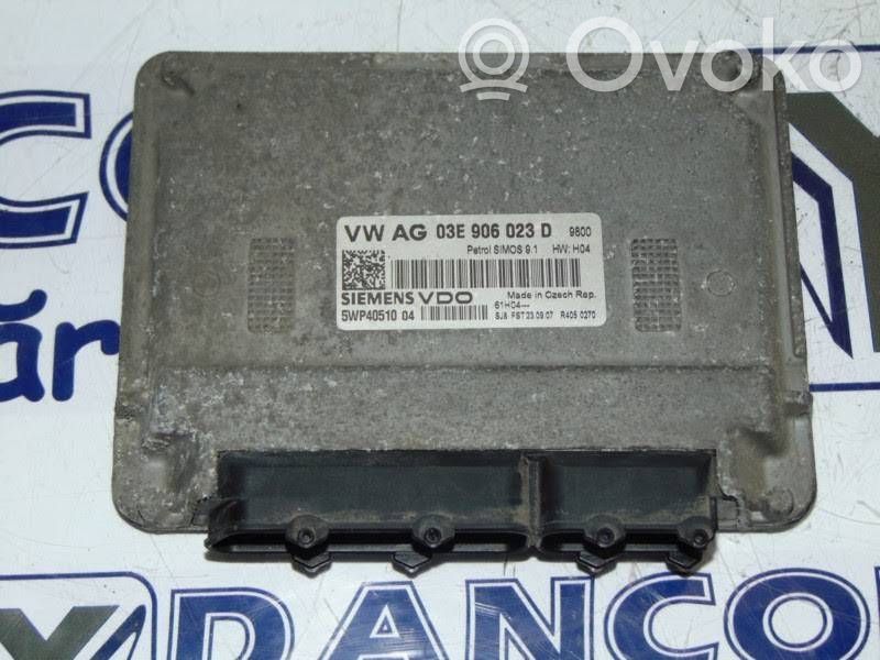 Engine control unit/module   03E906023D,5WP4051004,SIM0S91