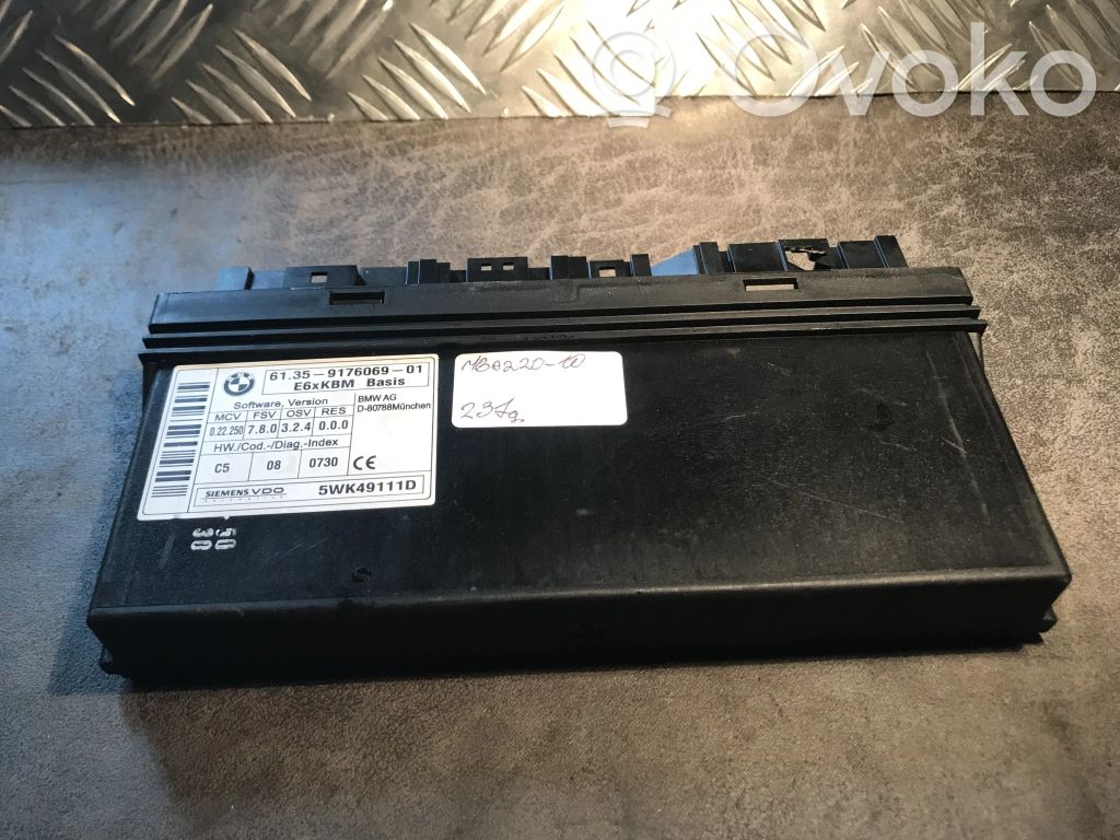 BMW 5 E60 E61 Virsbūves modulis 