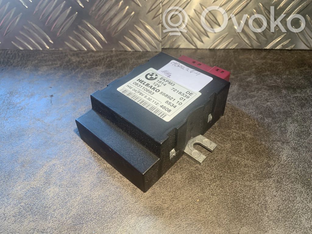 BMW 3 E90 E91 Fuel injection pump control unit/module 