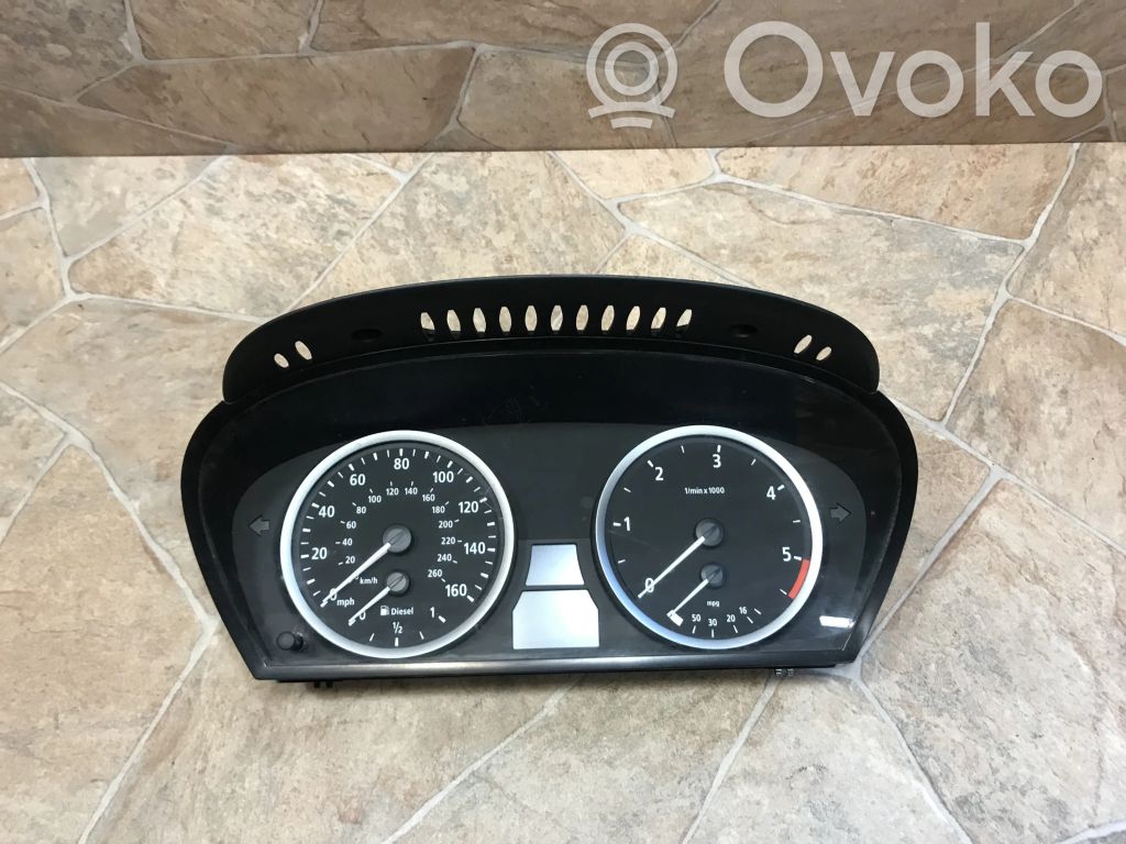 BMW 5 E60 E61 Speedometer (instrument cluster) 
