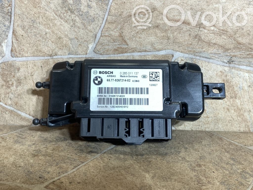 BMW 1 F20 F21 Airbag control unit/module 