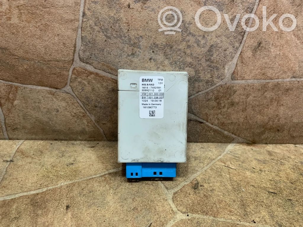 BMW 3 F30 F35 F31 Fuel injection pump control unit/module 