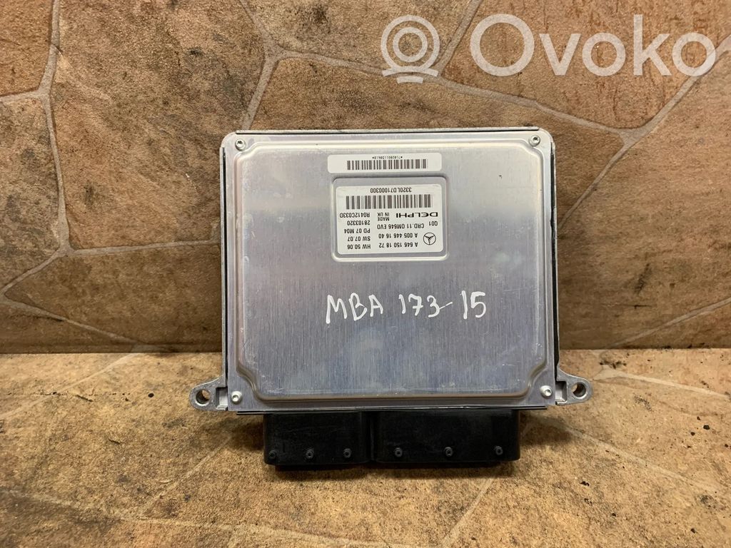 Mercedes-Benz C W204 Sterownik / Moduł ECU 