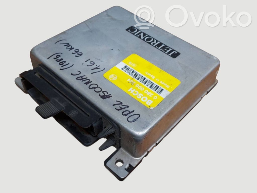 Opel Ascona C Engine control unit/module 