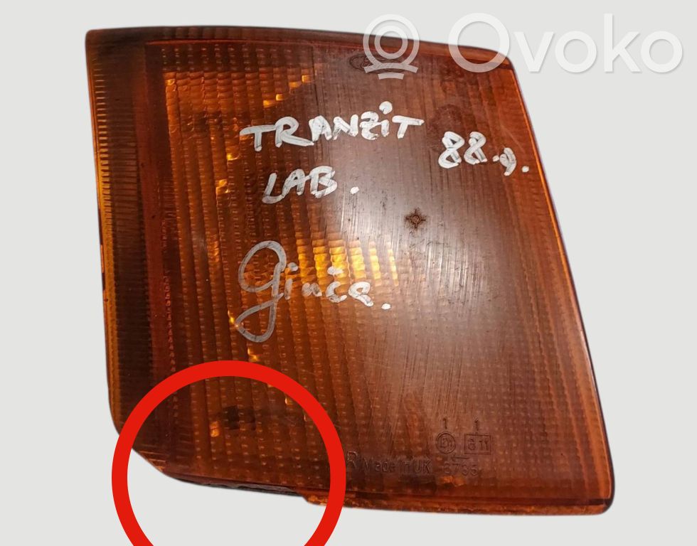 Front indicator light   86VB13368AE,6735