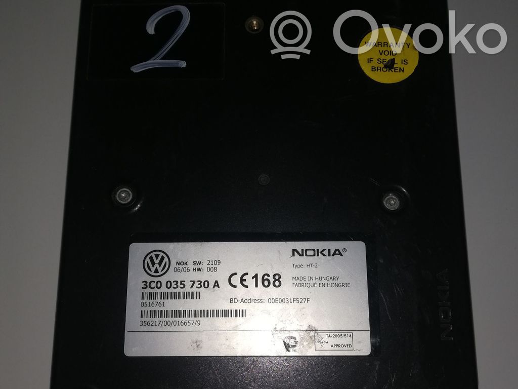 Volkswagen PASSAT B6 Bluetooth modulis 
