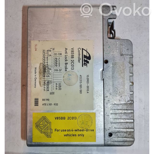 ABS control unit/module   10090300104,412215001001,V85BB2C013
