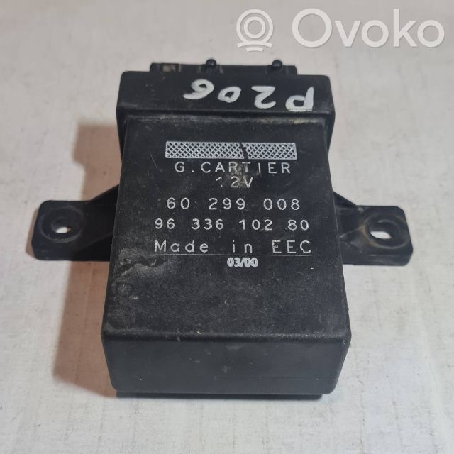 Peugeot 206 Jäähdytyspuhaltimen rele 