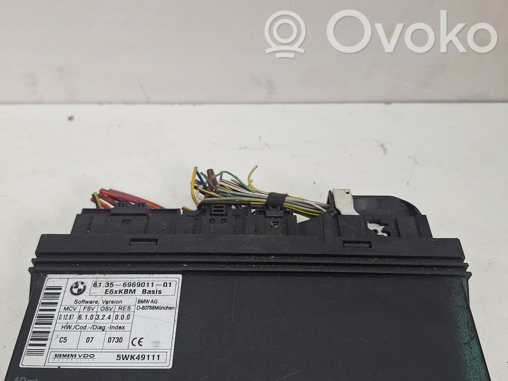BMW 5 E60 E61 Module confort 