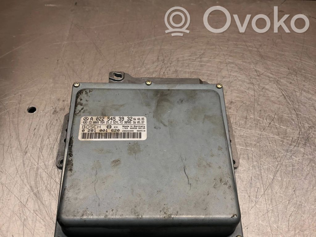Engine control unit/module   A0225453932,28SA3308,0281001620