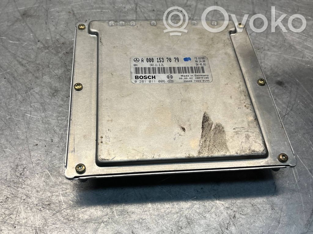 Mercedes-Benz C W203 Engine control unit/module 