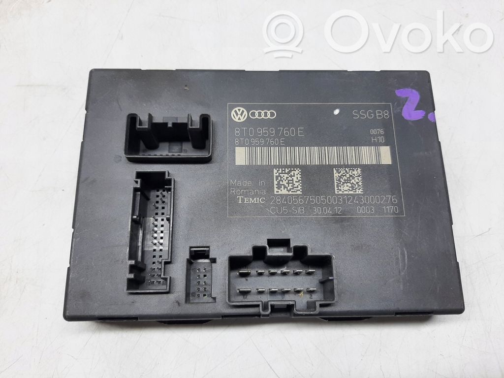 Audi A5 8T 8F Seat control module 