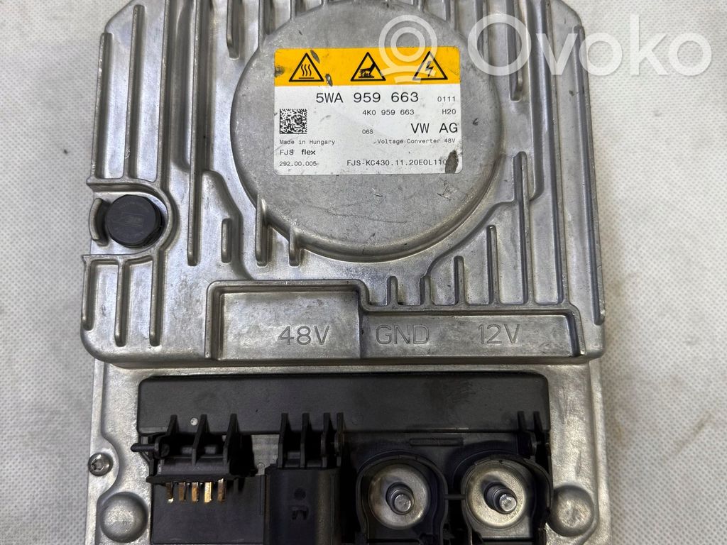 Audi A6 S6 C8 4K Inversor/convertidor de voltaje 