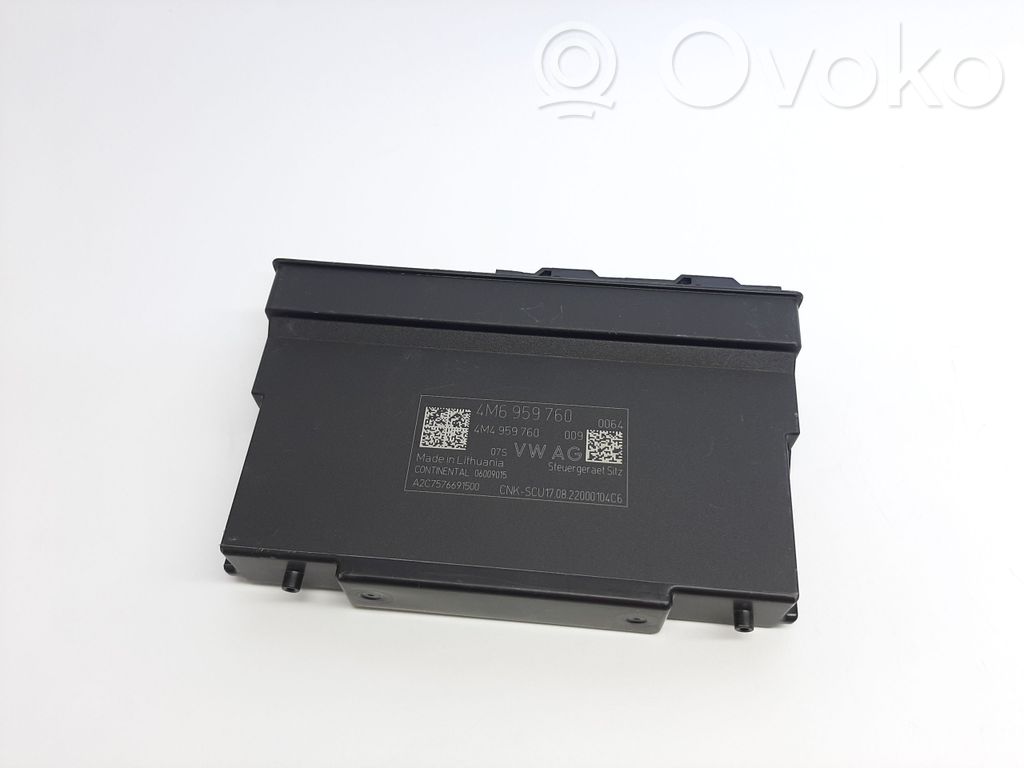 Audi A6 S6 C8 4K Seat control module 