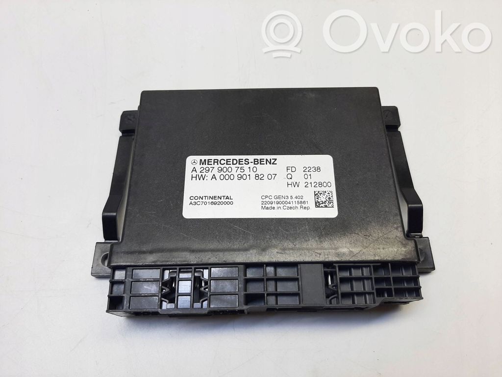 Mercedes-Benz EQS V297 Unidad de control/módulo de la caja de cambios 