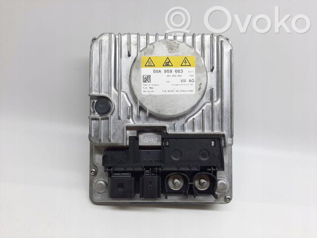Audi A6 S6 C8 4K Voltage converter inverter 