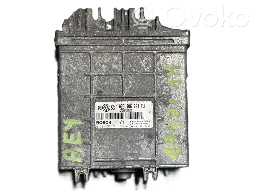 Volkswagen Golf III Engine control unit/module 