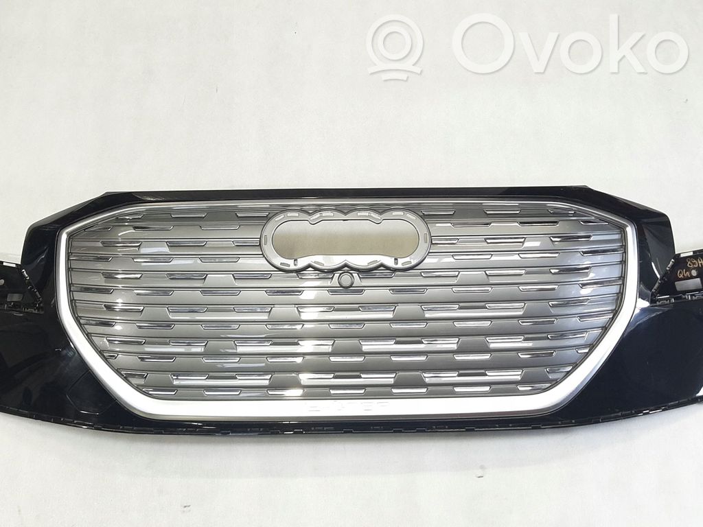 Audi Q4 Sportback e-tron Front bumper upper radiator grill 