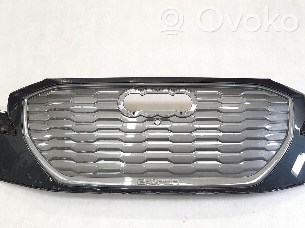 Audi Q4 Sportback e-tron Front bumper upper radiator grill 