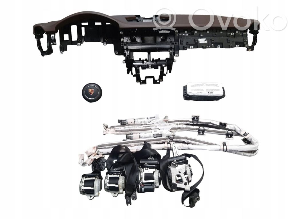 Porsche Cayenne (9Y0 9Y3) Set planșă bord cu airbag 