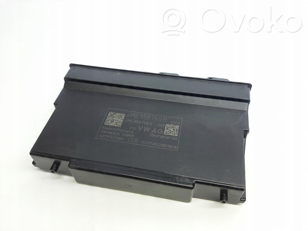 Audi A7 S7 4K8 Module de commande de siège 