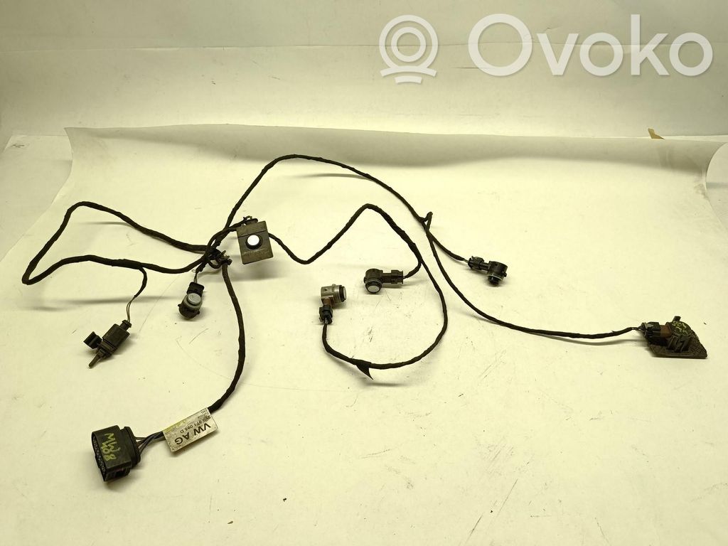 Skoda Superb B6 (3T) Cableado del sensor de aparcamiento (PDC) 