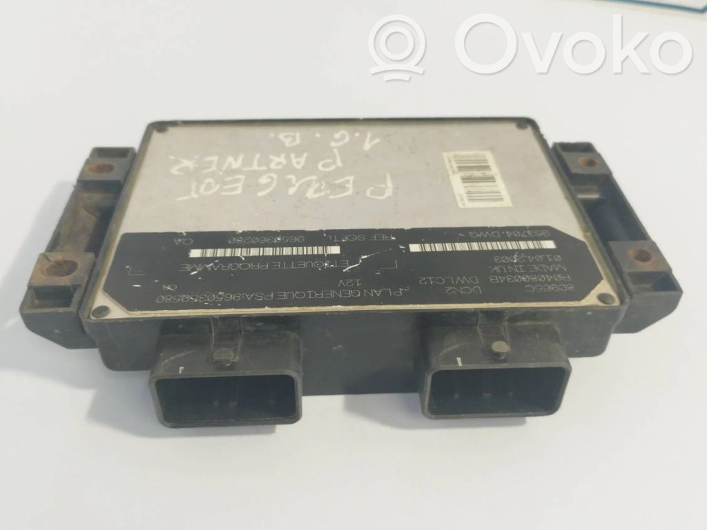 Peugeot Partner Engine control unit/module 