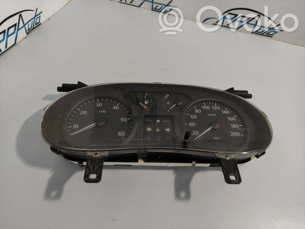 Speedometer (instrument cluster)   P8200279062B,216754648,NS71867880