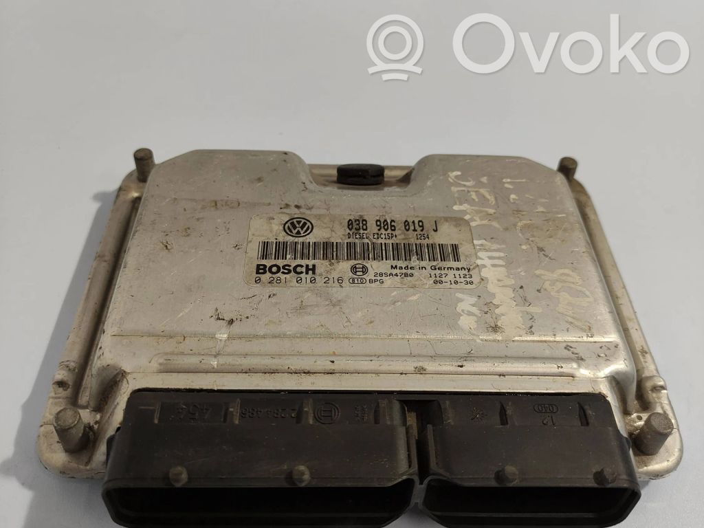 Engine control unit/module   038906019J,28SA4780,0281010216