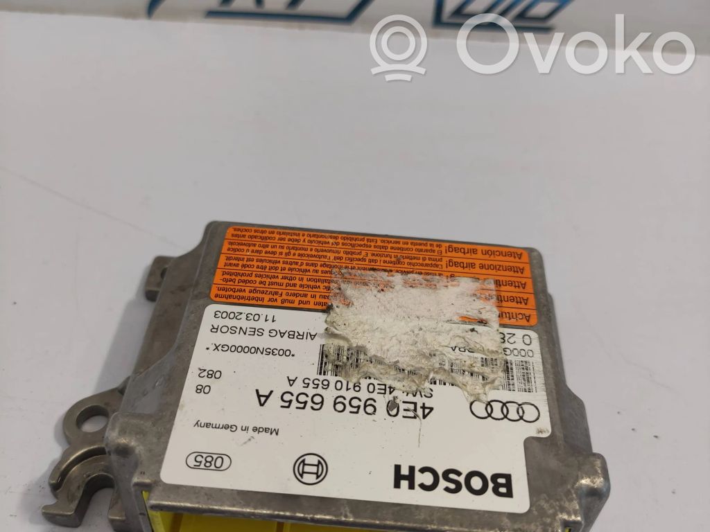 Audi A8 S8 D3 4E Unidad de control/módulo del Airbag 
