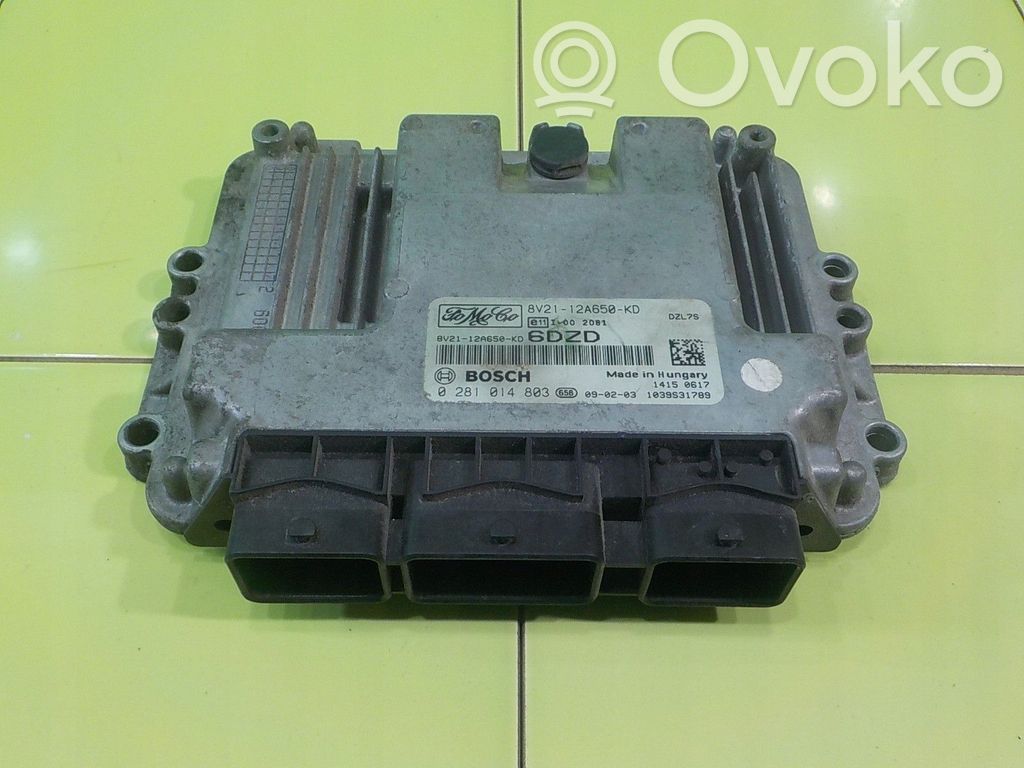 Ford Transit Courier Engine control unit/module 