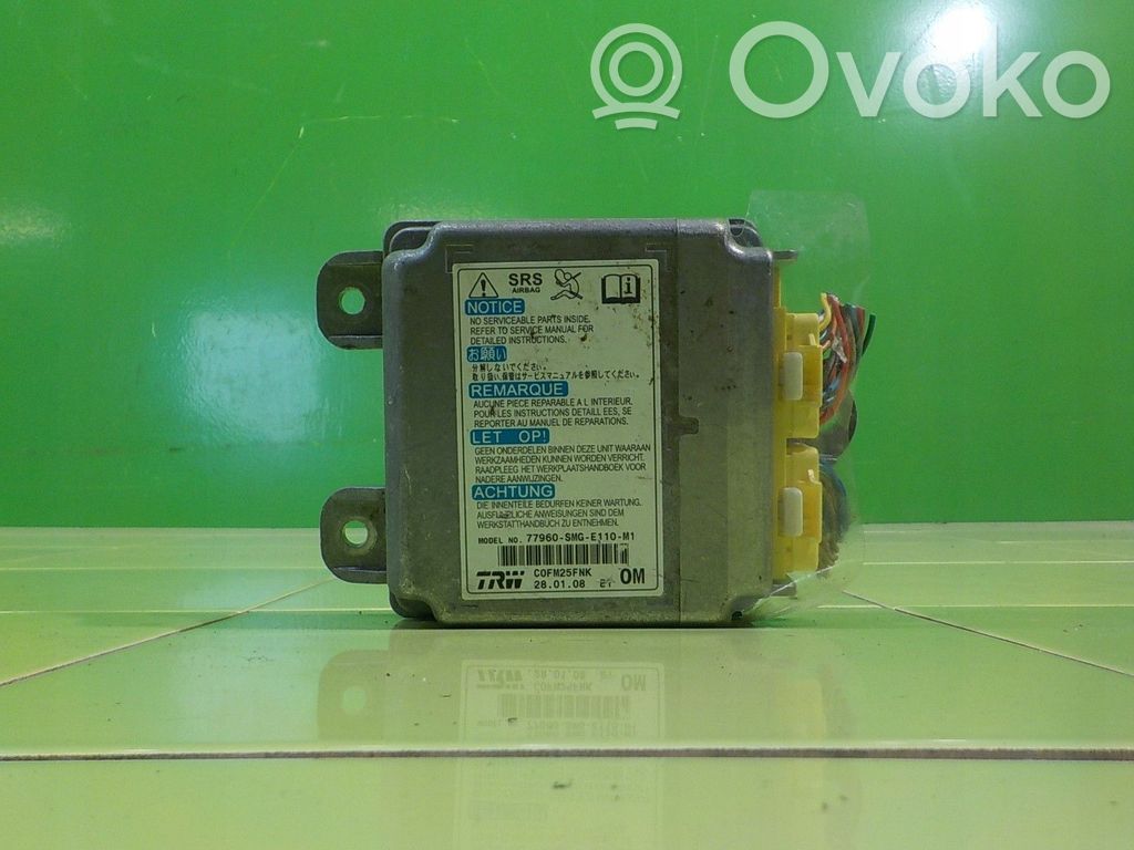 Honda Civic Airbag control unit/module 