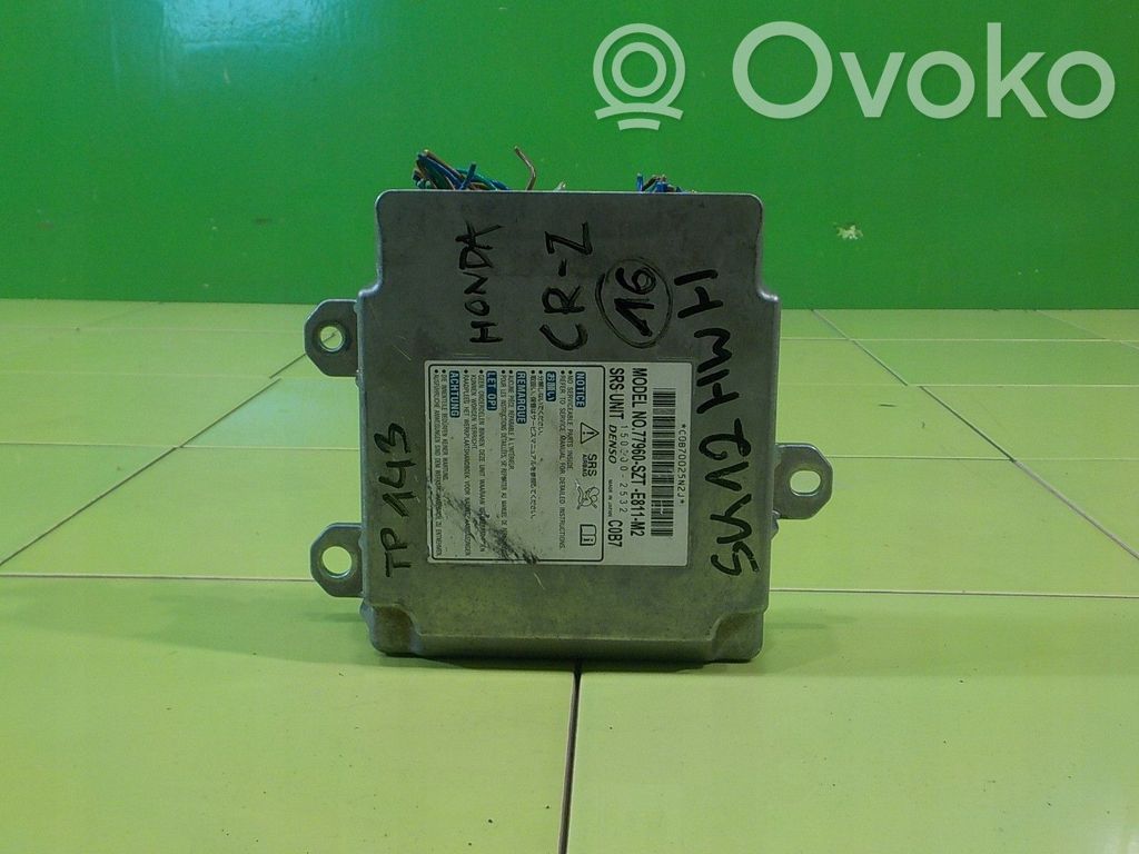 Honda CR-Z Airbag control unit/module 