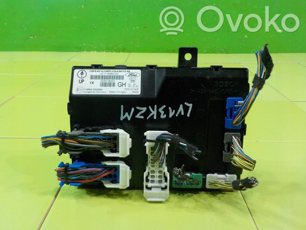 Ford B-MAX Fuse box set 