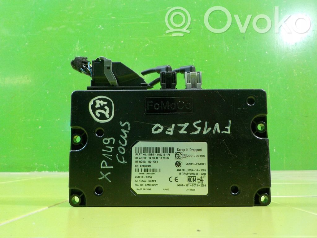 Ford Focus Citu veidu vadības bloki / moduļi 
