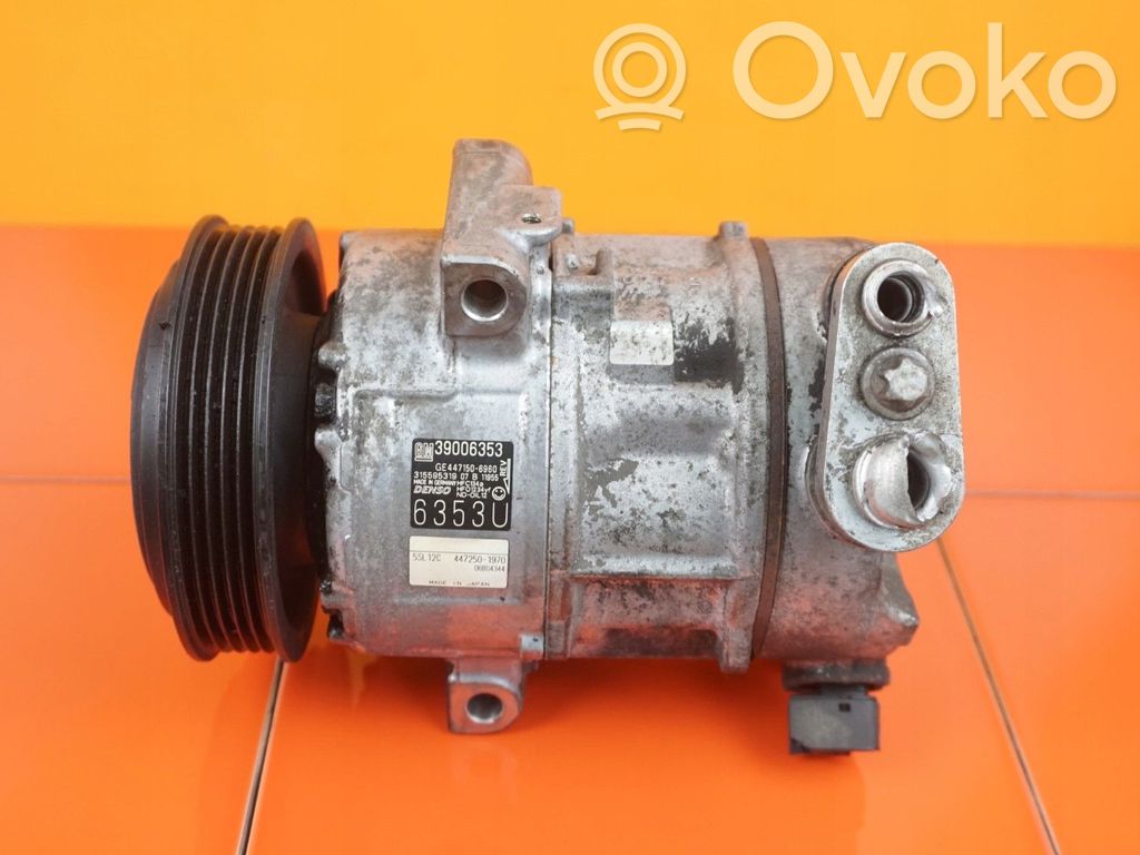 Opel Corsa E Air conditioning (A/C) compressor (pump) 