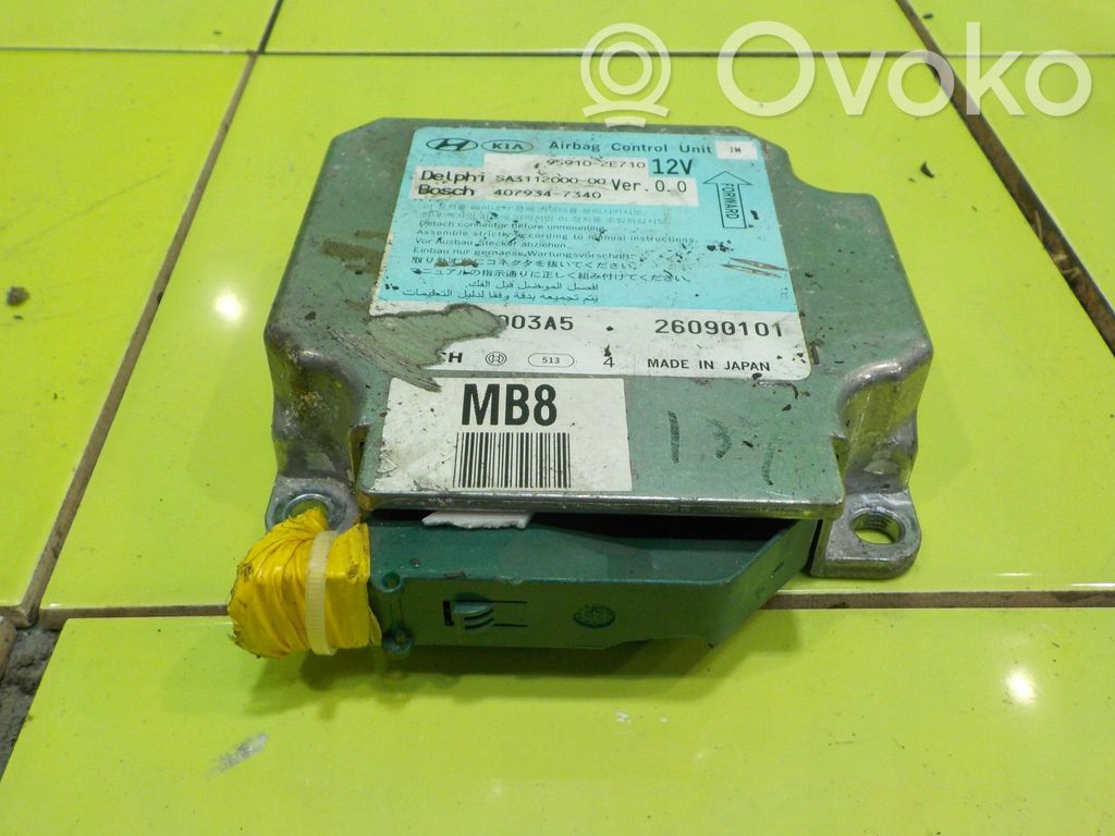 Hyundai Tucson JM Airbag control unit/module 