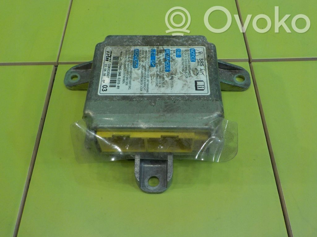 Honda Civic Unidad de control/módulo del Airbag 