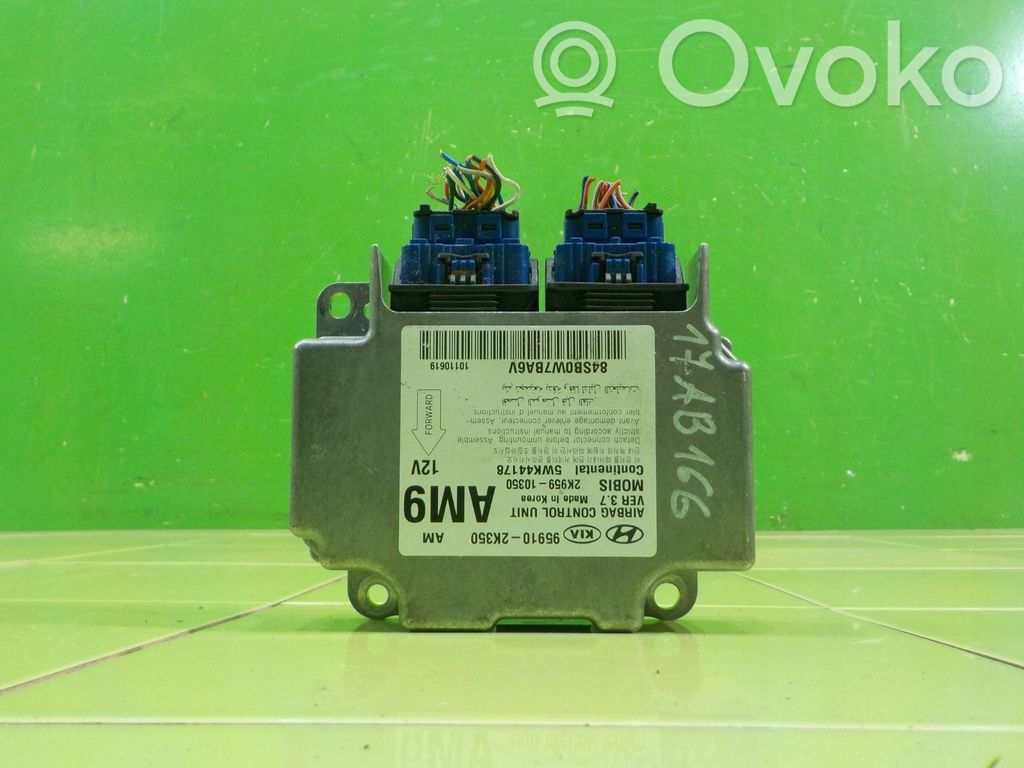 KIA Soul Airbag control unit/module 