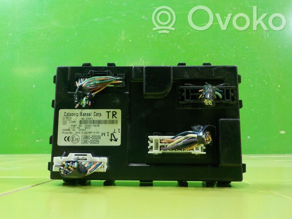 Nissan Juke I F15 Central body control module 