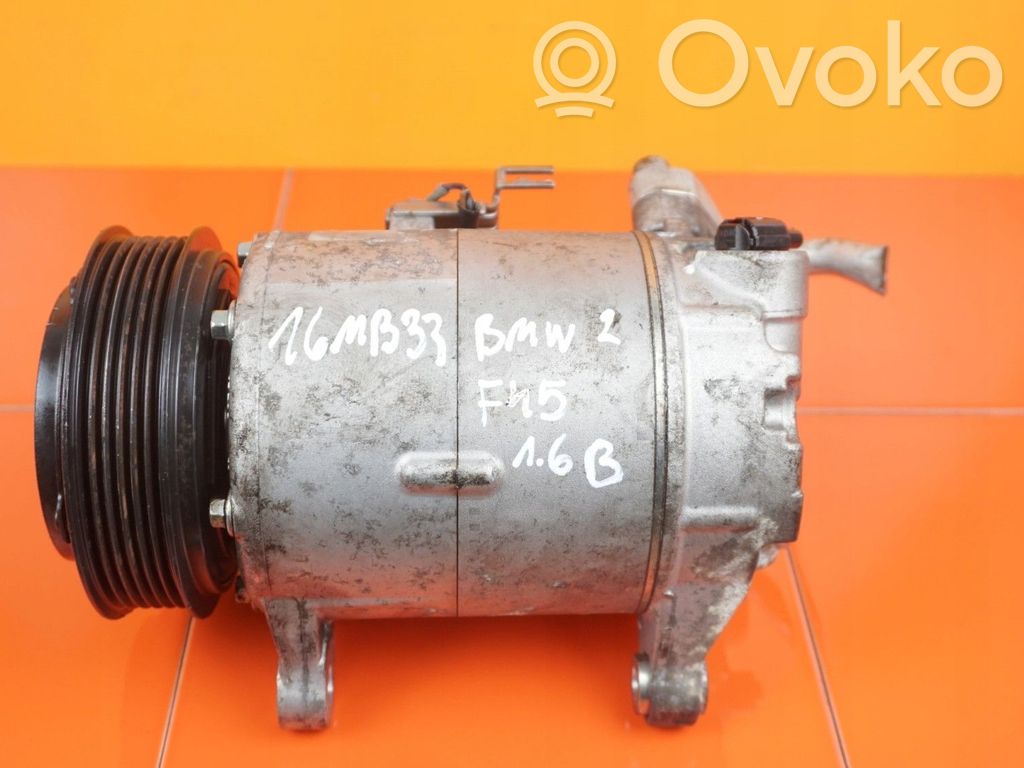 BMW 2 F45 Kompresor / Sprężarka klimatyzacji A/C 
