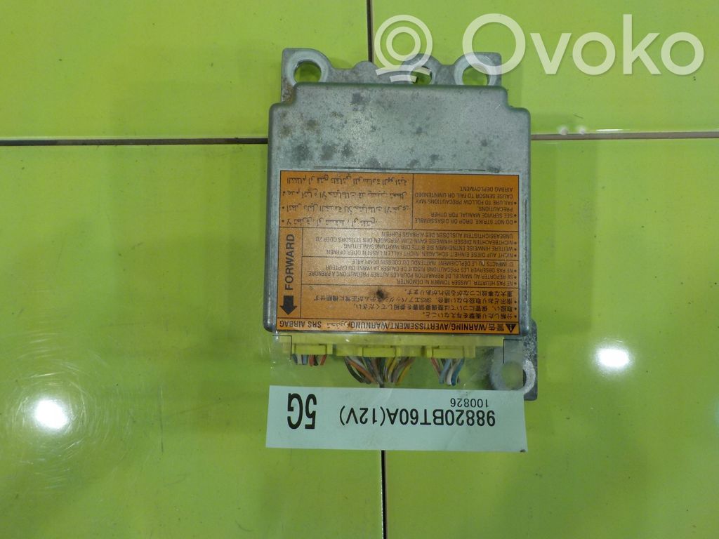 Nissan Qashqai+2 Oro pagalvių valdymo blokas 
