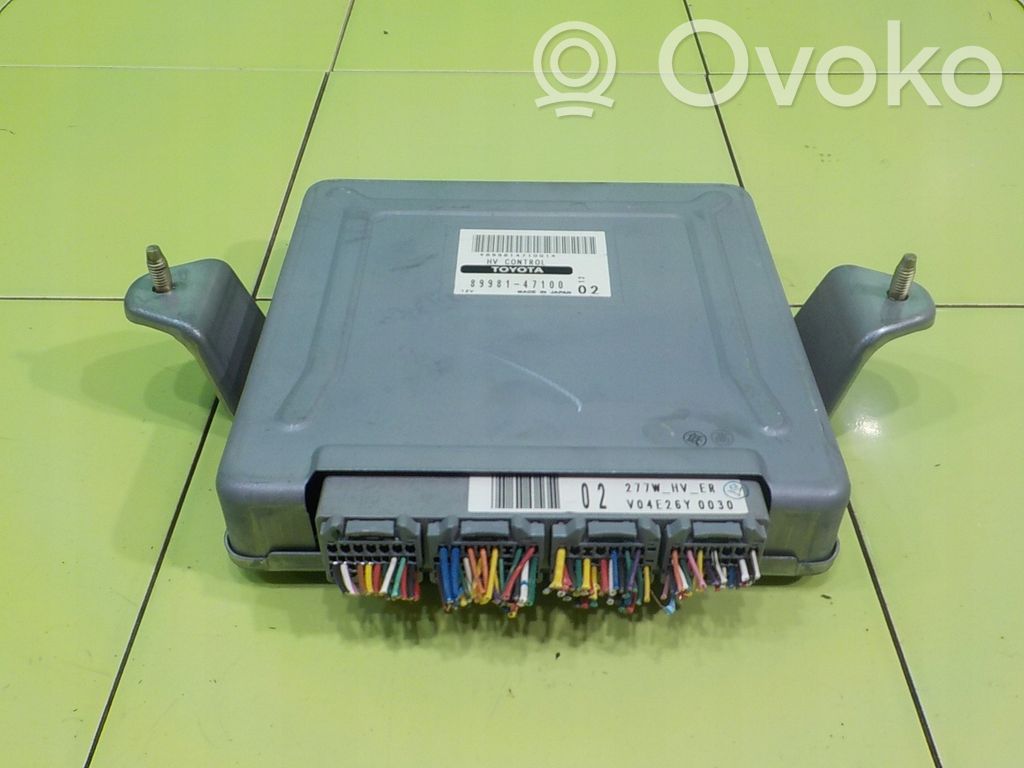 Toyota Prius (XW20) Autres unités de commande / modules