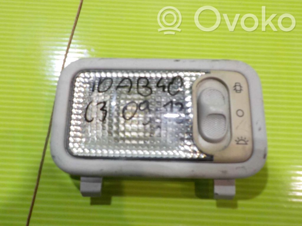 Citroen C3 Consola de luz del techo